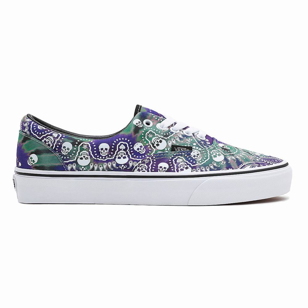 Men's Vans Bandana Era Sneakers Purple | USA40689