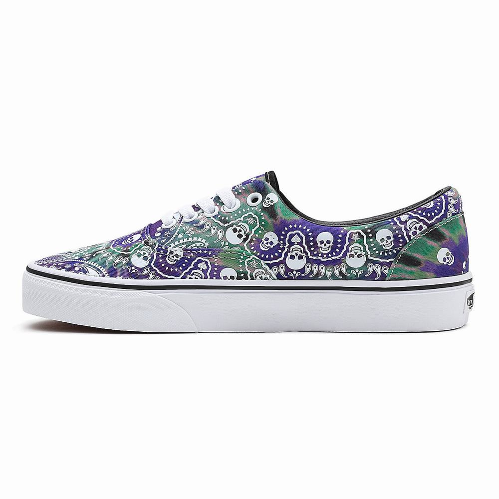 Men's Vans Bandana Era Sneakers Purple | USA40689