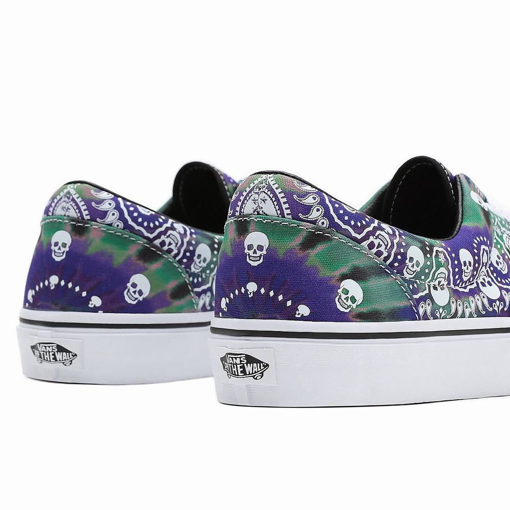 Men's Vans Bandana Era Sneakers Purple | USA40689