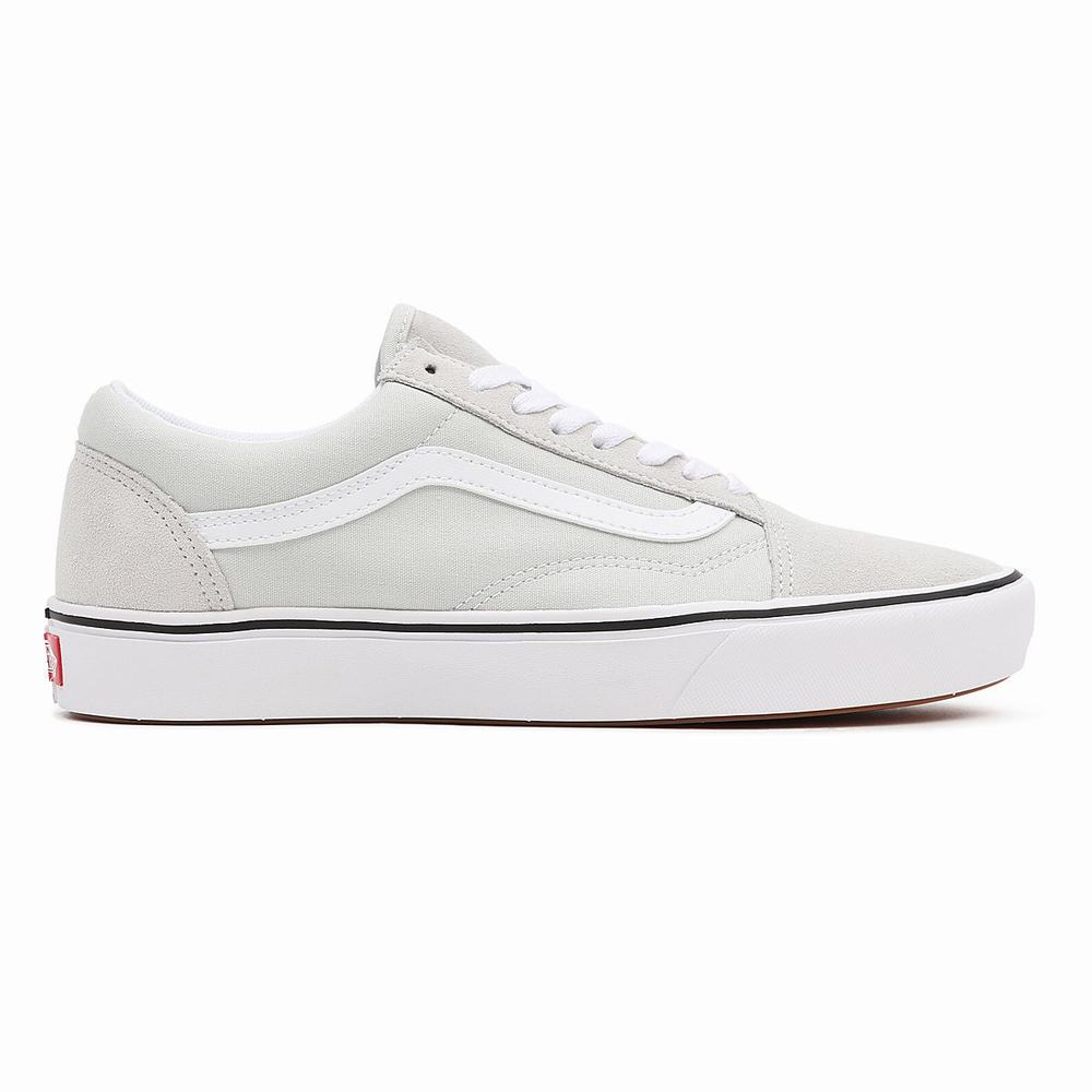 Men's Vans Basics ComfyCush Old Skool Sneakers Grey | USA78912