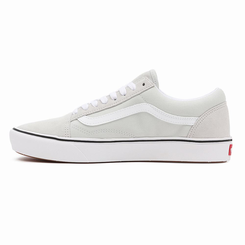 Men's Vans Basics ComfyCush Old Skool Sneakers Grey | USA78912