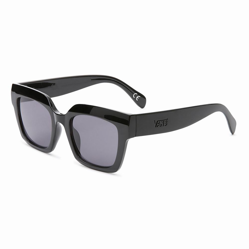 Men's Vans Belden Shades Sunglasses Black | USA85674