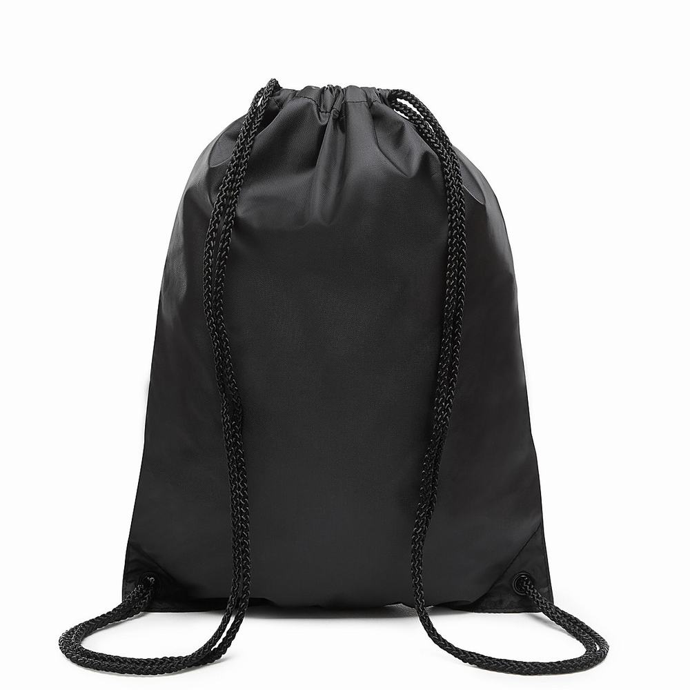 Men's Vans Benched Cinch Bags Black | USA16382