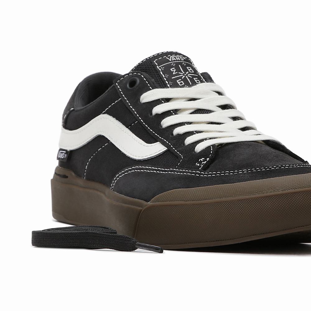 Men's Vans Berle Sneakers Black / Grey | USA58279