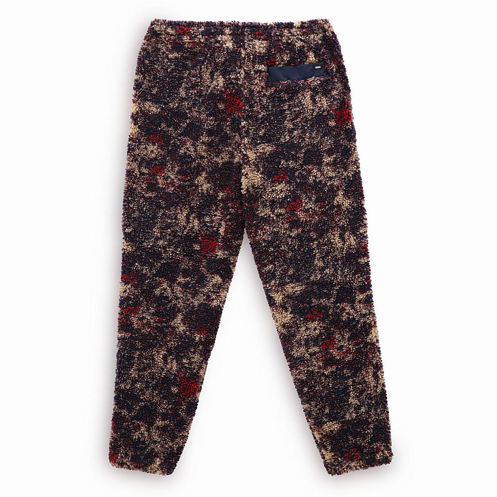 Men's Vans Blocked Relaxed Fleece Pants Multicolor | USA89460