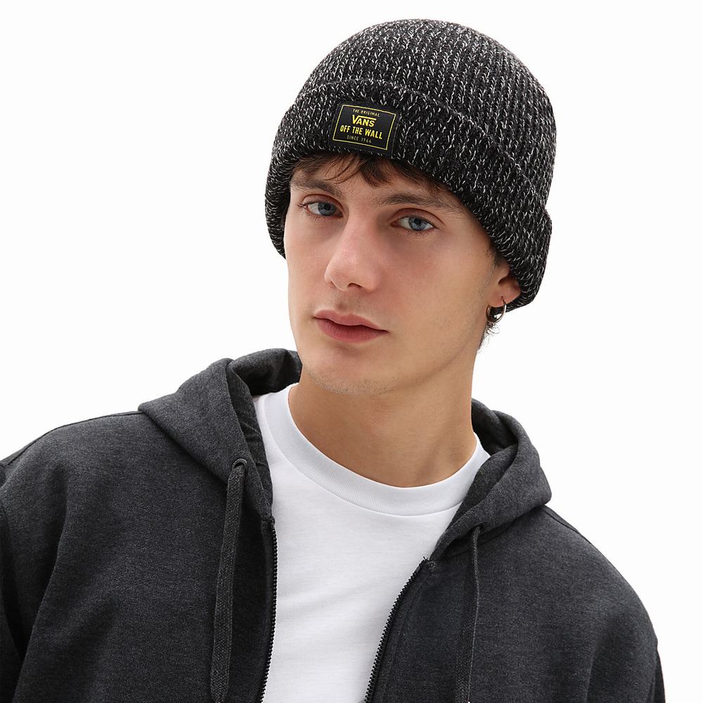 Men's Vans Bruckner Cuff Beanie Grey | USA93467