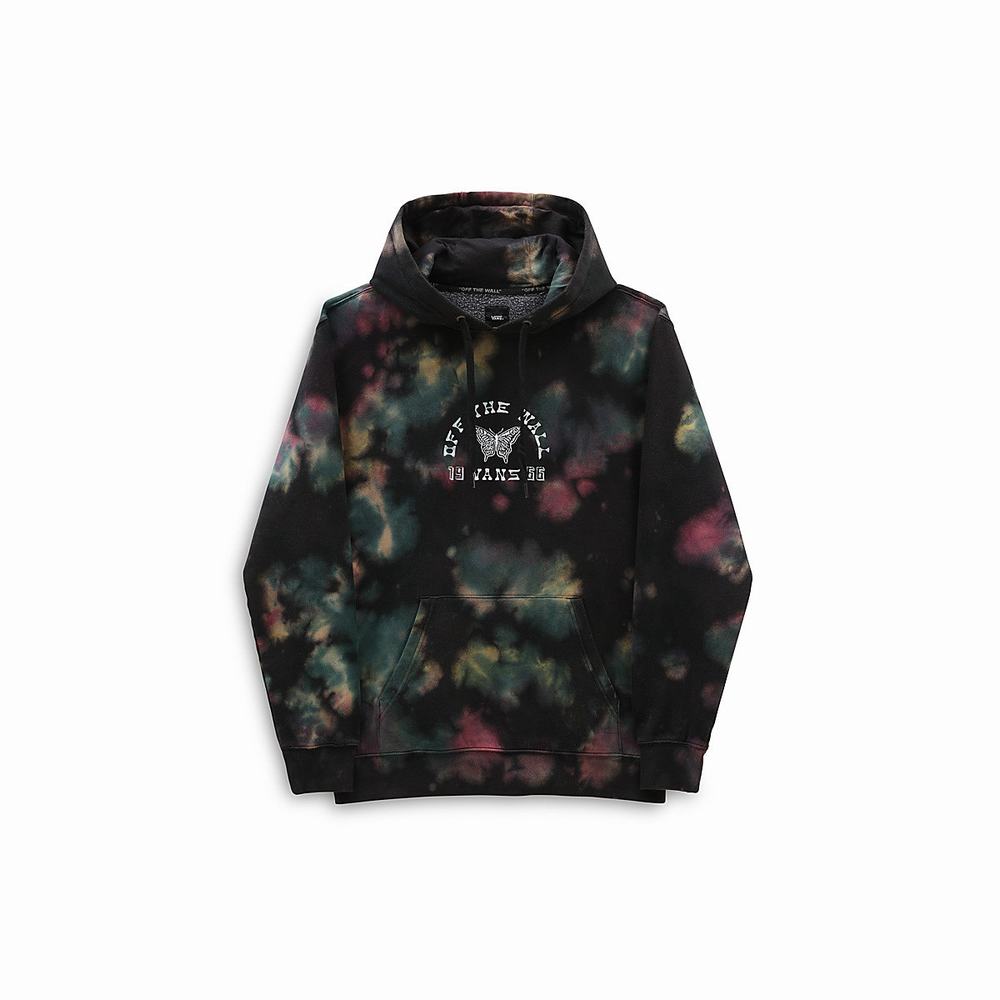 Men's Vans Butterfly Tie Dye Hoodie Multicolor | USA56738