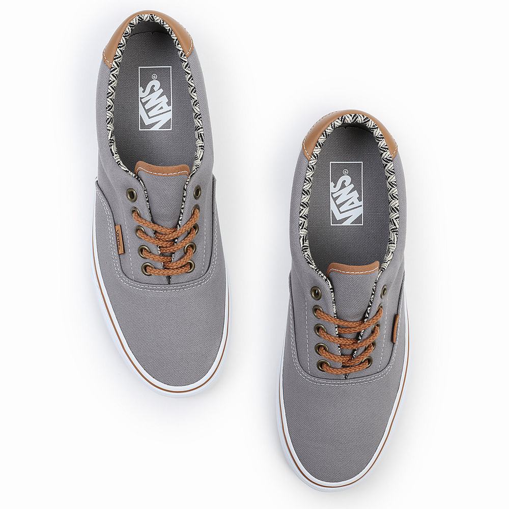 Men's Vans C&L Era 59 Sneakers Grey | USA73421