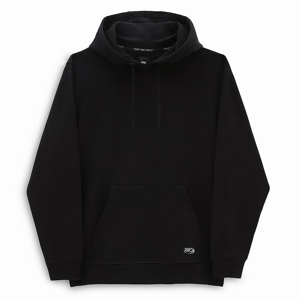 Men's Vans Caballero Dragon Patch Hoodie Black | USA76915