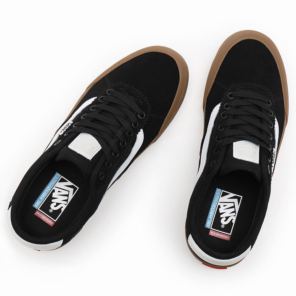 Men's Vans Chima 2 Sneakers Black | USA21036