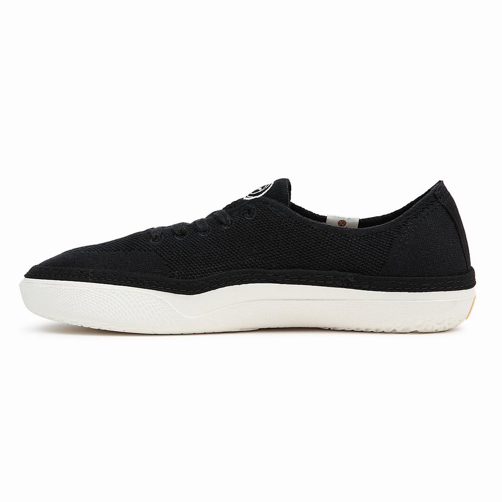 Men's Vans Circle Vee Sneakers Black | USA92307