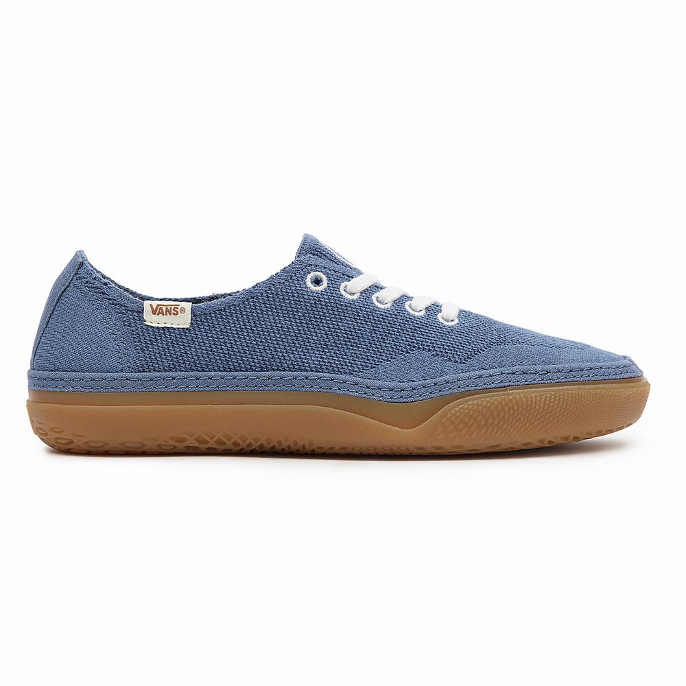 Men's Vans Circle Vee Sneakers Blue | USA79530