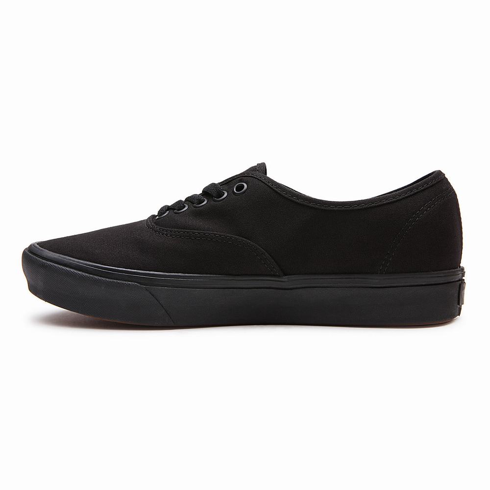 Men's Vans Classic ComfyCush Authentic Sneakers Black | USA28390