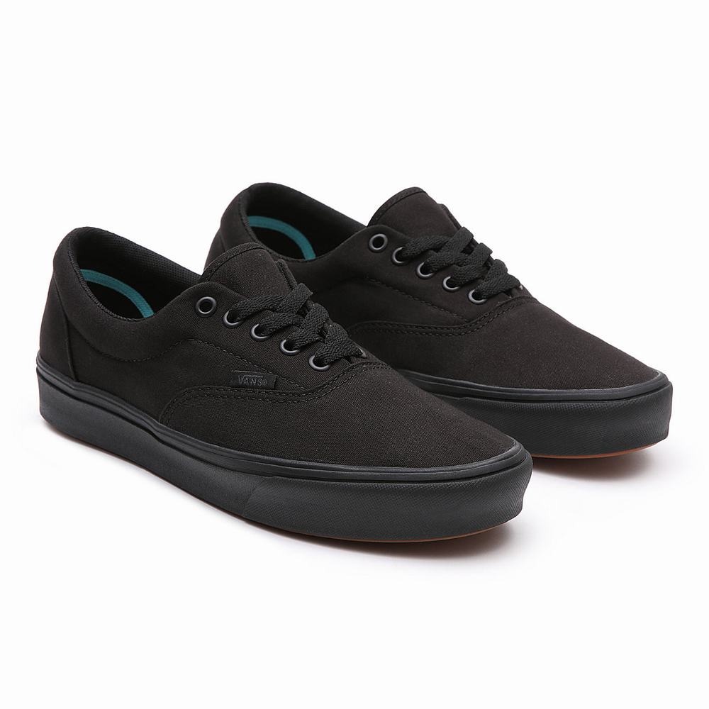 Men\'s Vans Classic ComfyCush Era Sneakers Black | USA12596