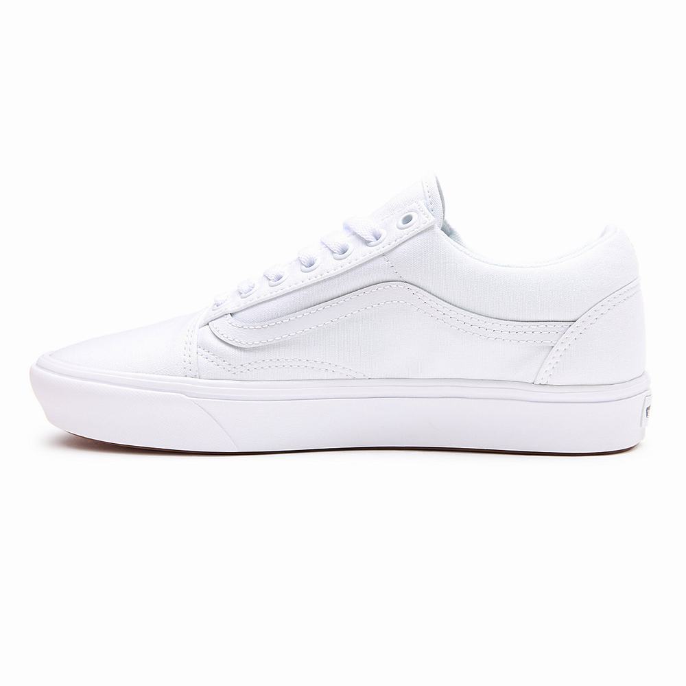 Men's Vans Classic ComfyCush Old Skool Sneakers White | USA80241