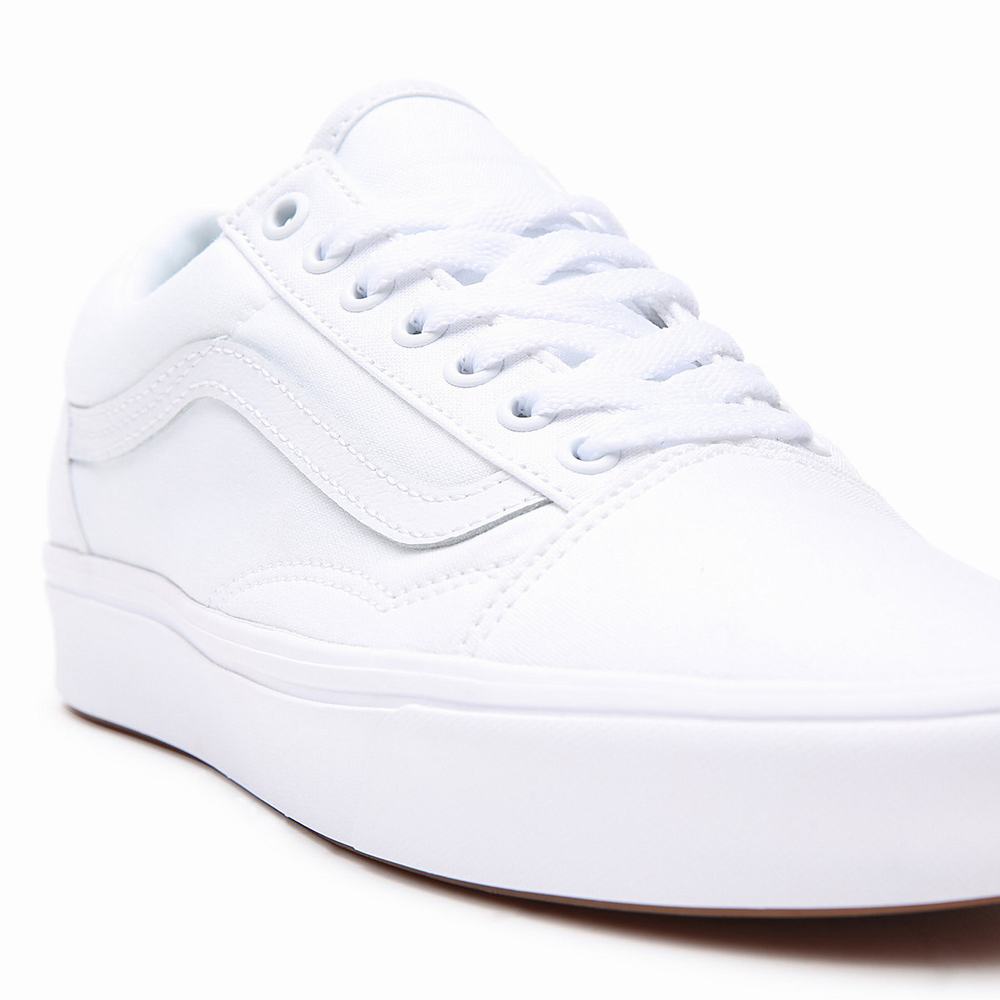 Men's Vans Classic ComfyCush Old Skool Sneakers White | USA80241