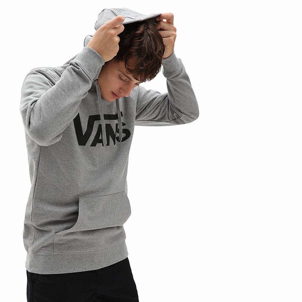 Men\'s Vans Classic Hoodie Grey | USA54906