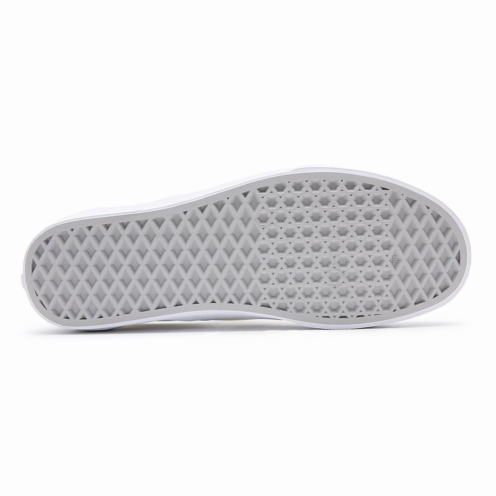 Men's Vans Classic Slip On Shoes White | USA01832