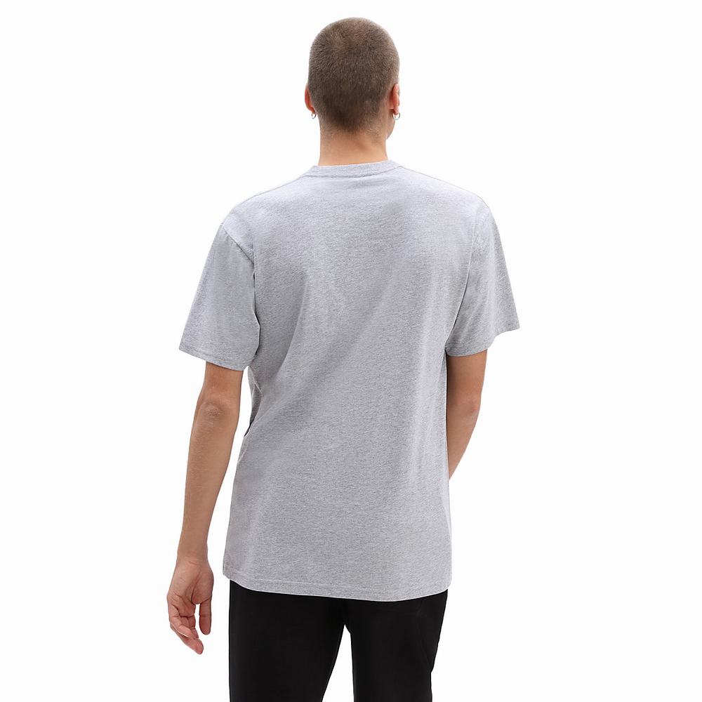 Men's Vans Classic T Shirts Grey | USA67923