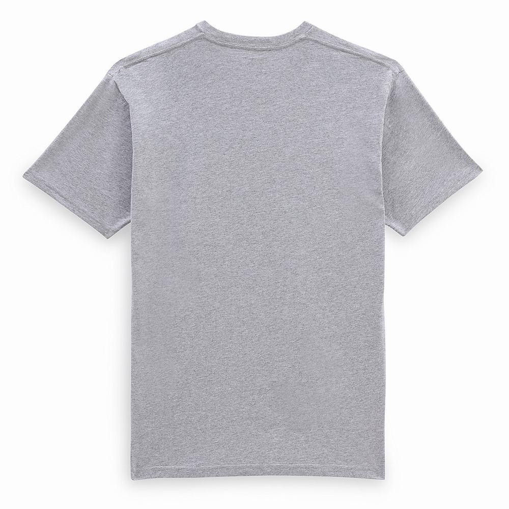 Men's Vans Classic T Shirts Grey | USA67923