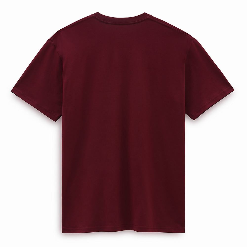 Men's Vans Classic T Shirts Red | USA79658