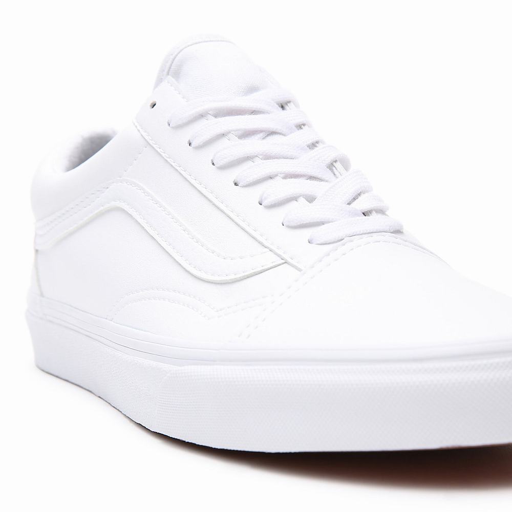 Men's Vans Classic Tumble Old Skool Sneakers White | USA42896