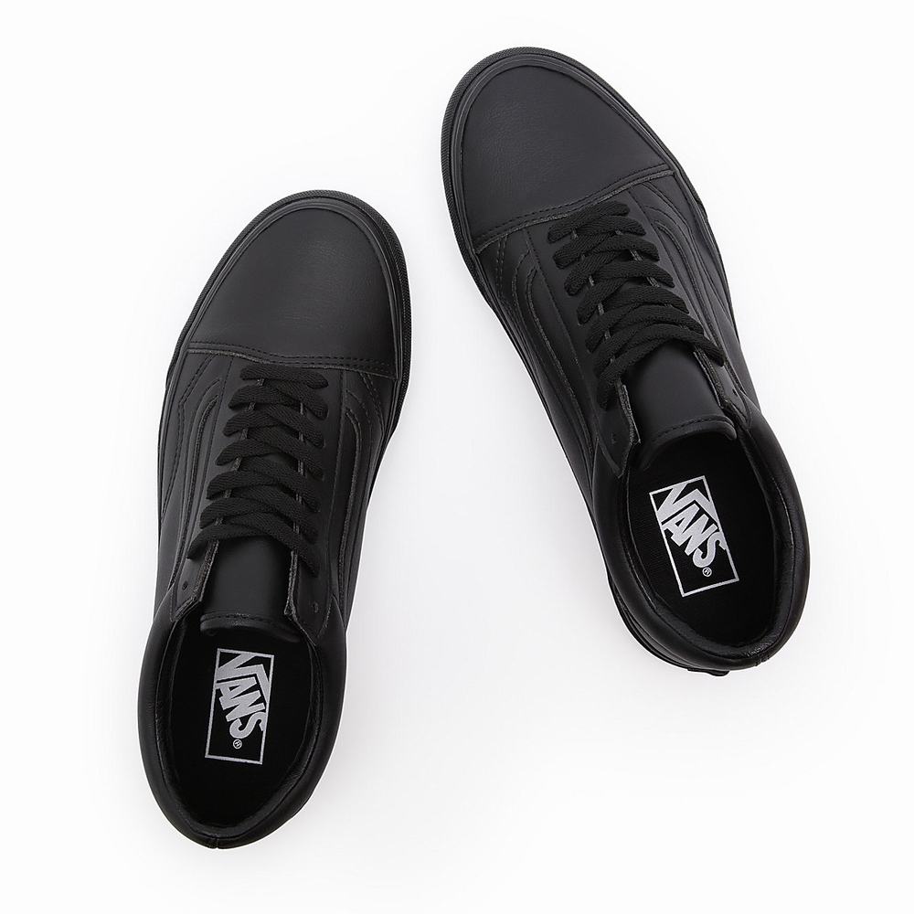 Men's Vans Classic Tumble Old Skool Sneakers Black | USA45837