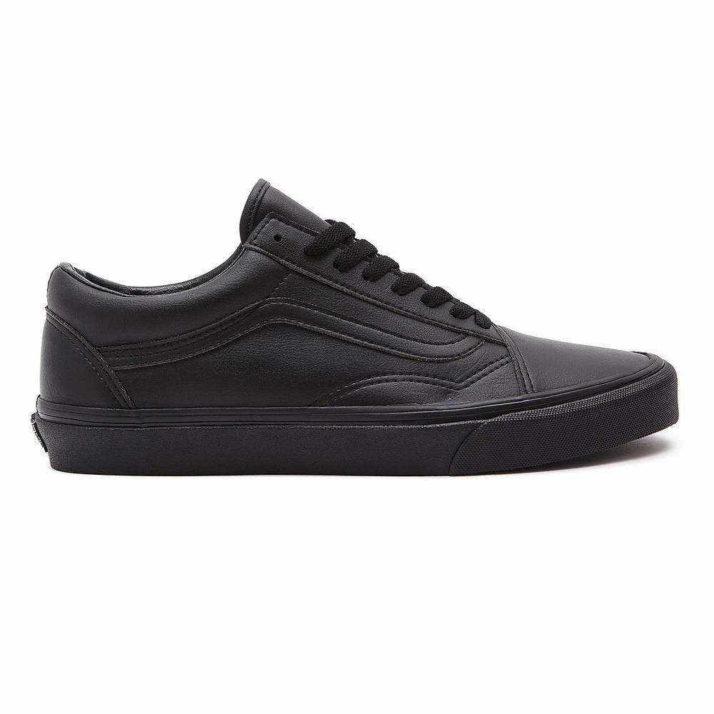 Men's Vans Classic Tumble Old Skool Sneakers Black | USA45837