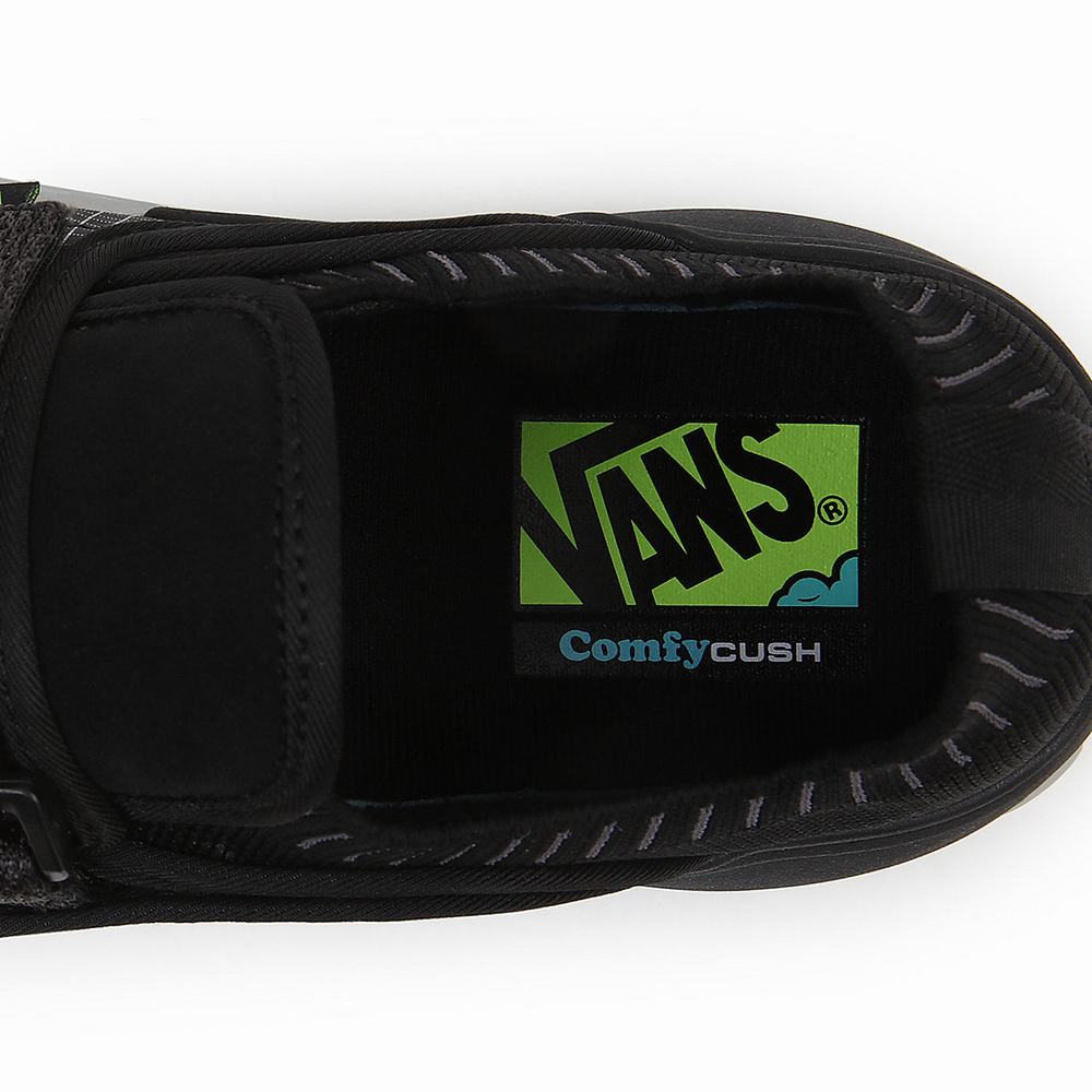 Men's Vans Coast ComfyCush Sneakers Black | USA16427