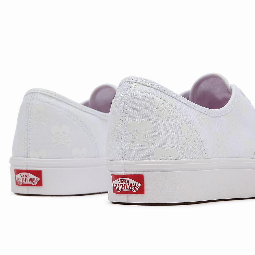 Men's Vans Coldhearted ComfyCush Authentic Sneakers White | USA65320