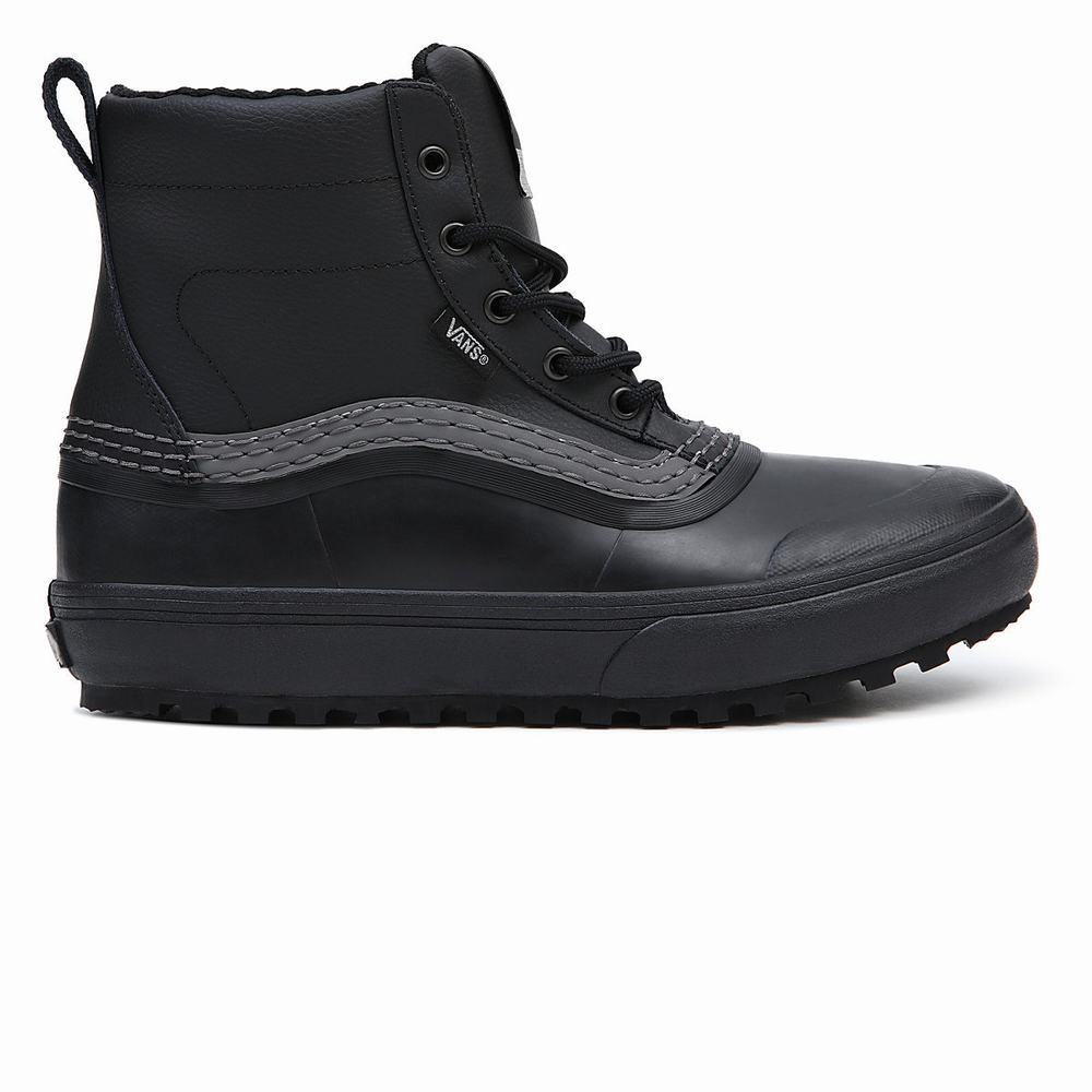 Men's Vans Cole Navin Standard Mid Snow MTE Snow Boots Black | USA57649