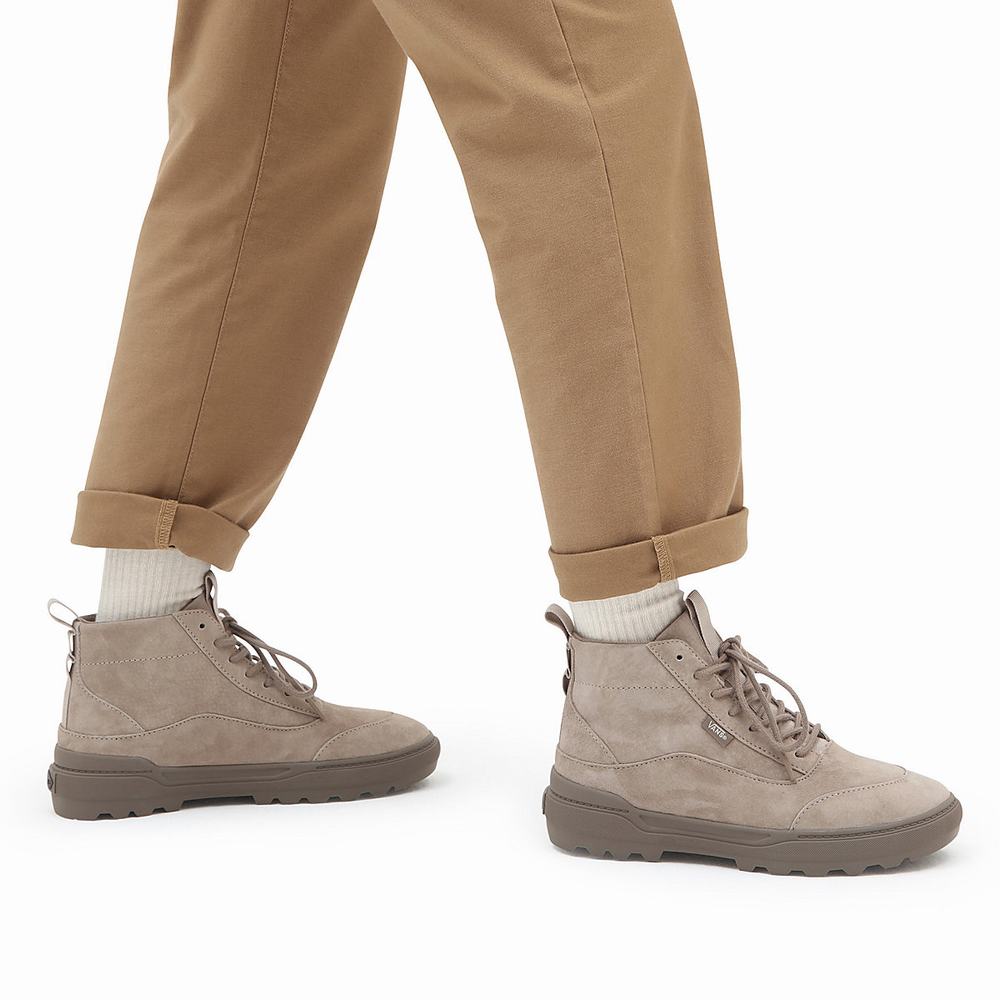 Men's Vans Colfax Boot MTE-1 Sneakers Beige | USA34217