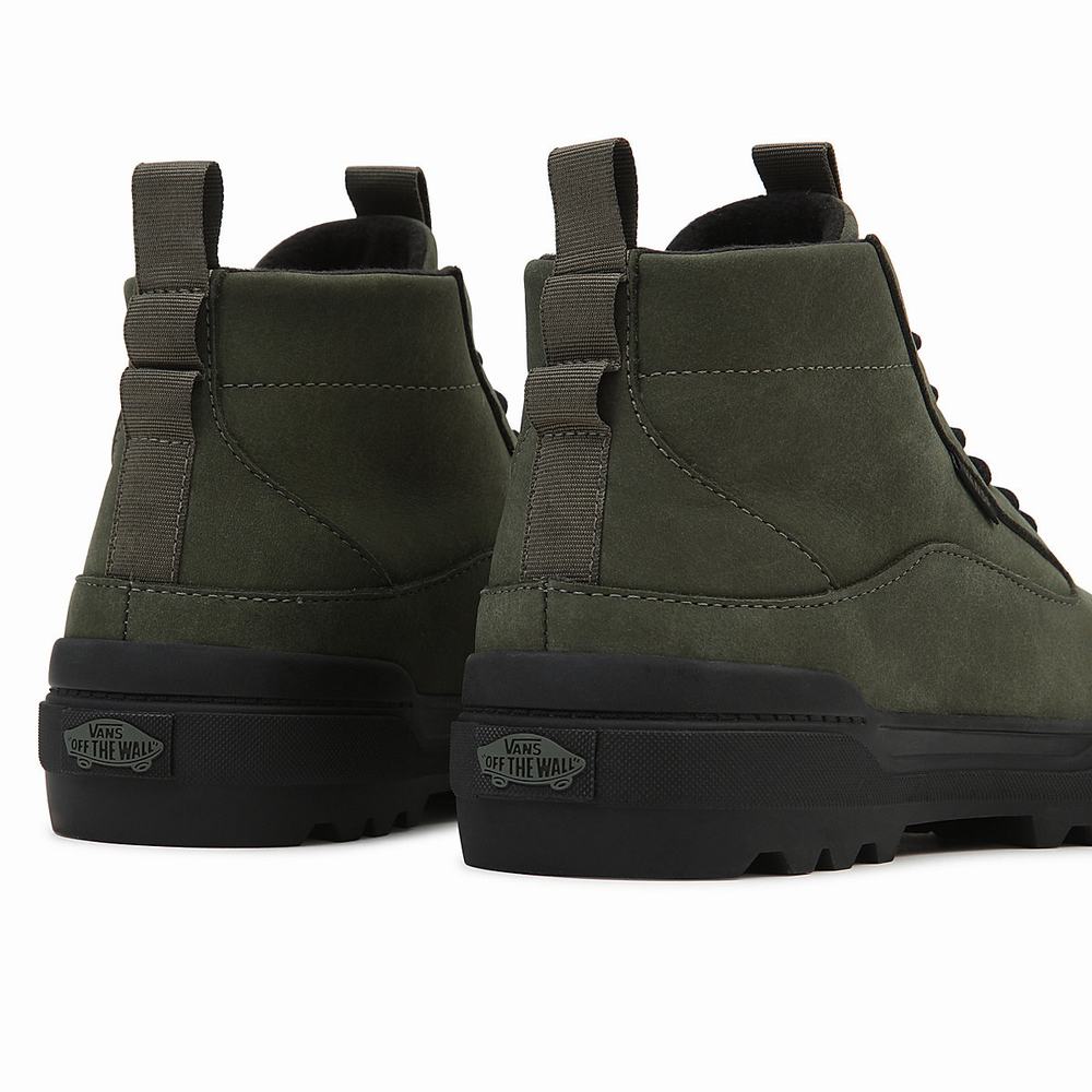 Men's Vans Colfax Boot MTE-1 Sneakers Green | USA04861