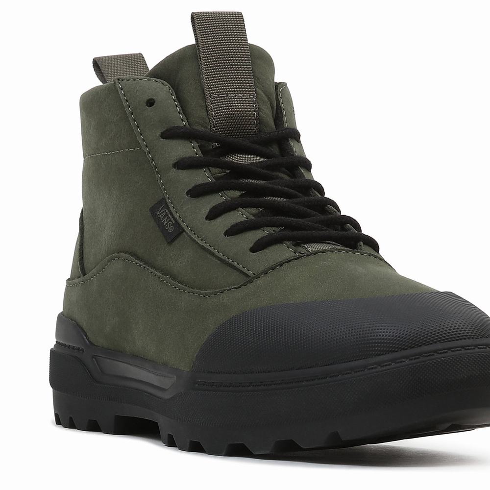 Men's Vans Colfax Boot MTE-1 Sneakers Green | USA04861