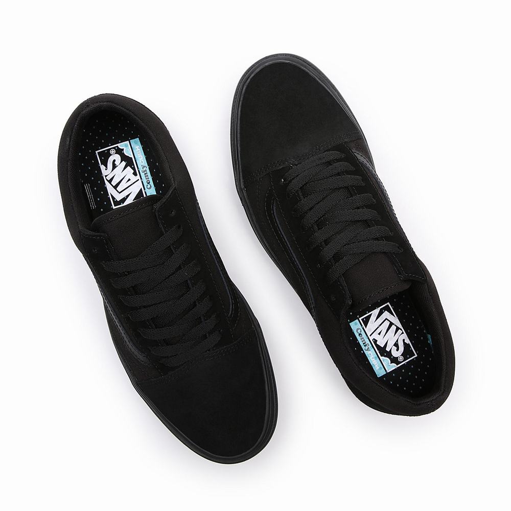 Men's Vans ComfyCush Old Skool Sneakers Black | USA06392