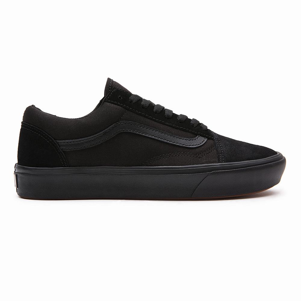 Men's Vans ComfyCush Old Skool Sneakers Black | USA06392