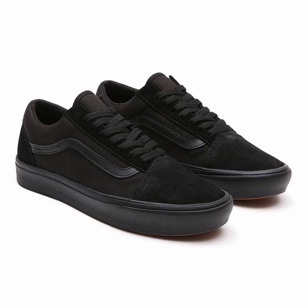 Men\'s Vans ComfyCush Old Skool Sneakers Black | USA06392