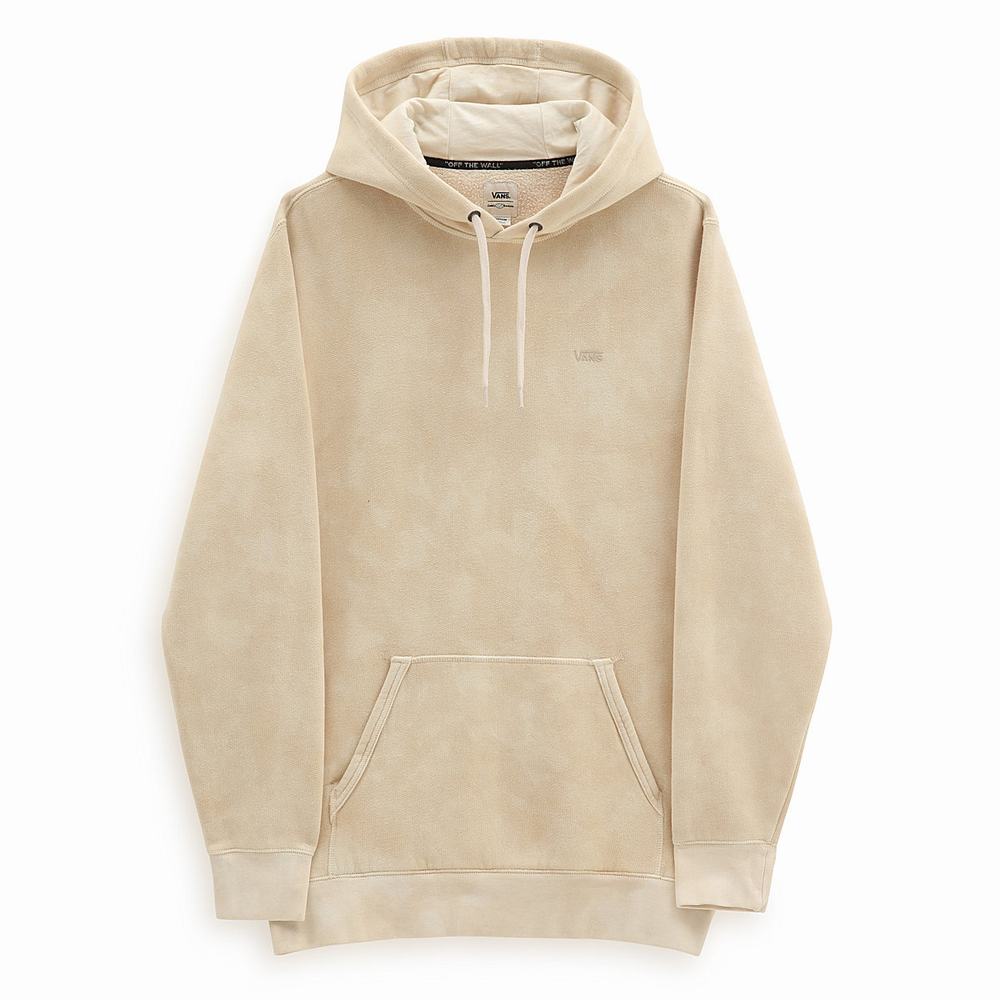 Men's Vans ComfyCush Wash Hoodie White | USA51982