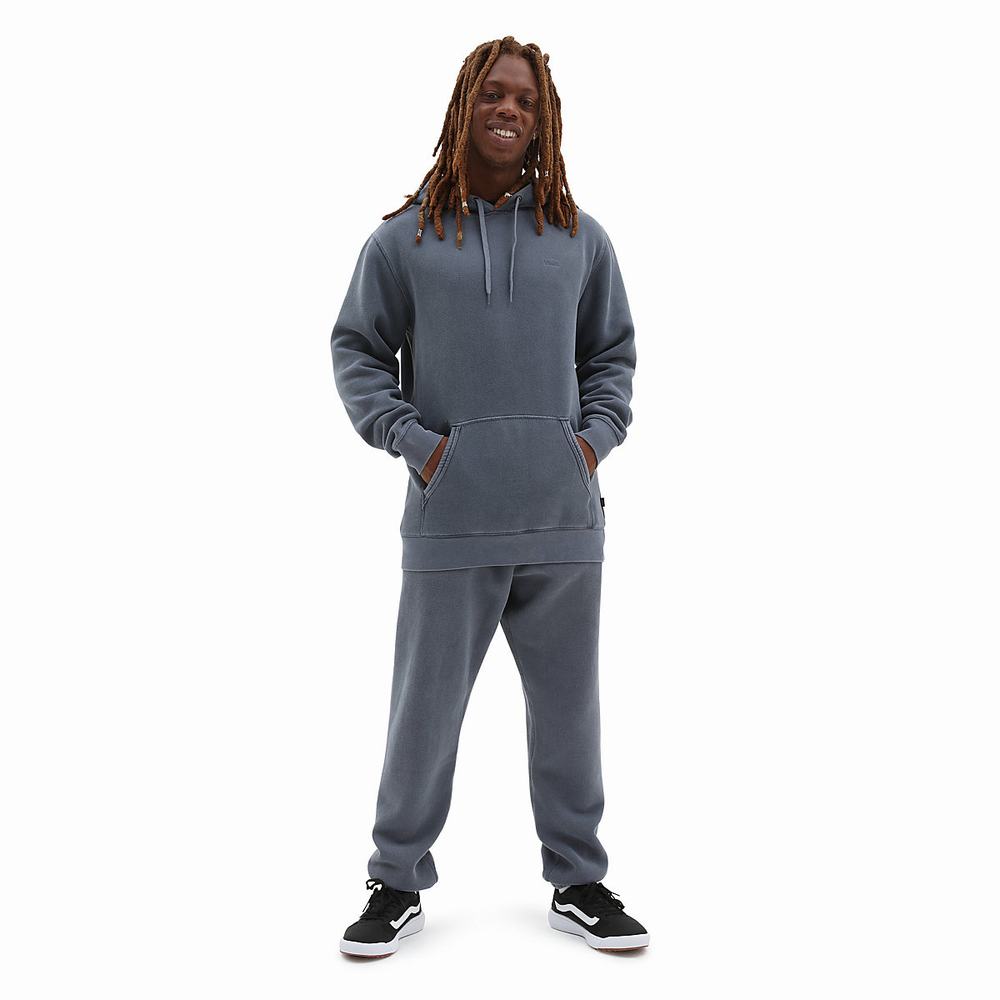 Men's Vans ComfyCush Wash Sweatpants Blue | USA58034