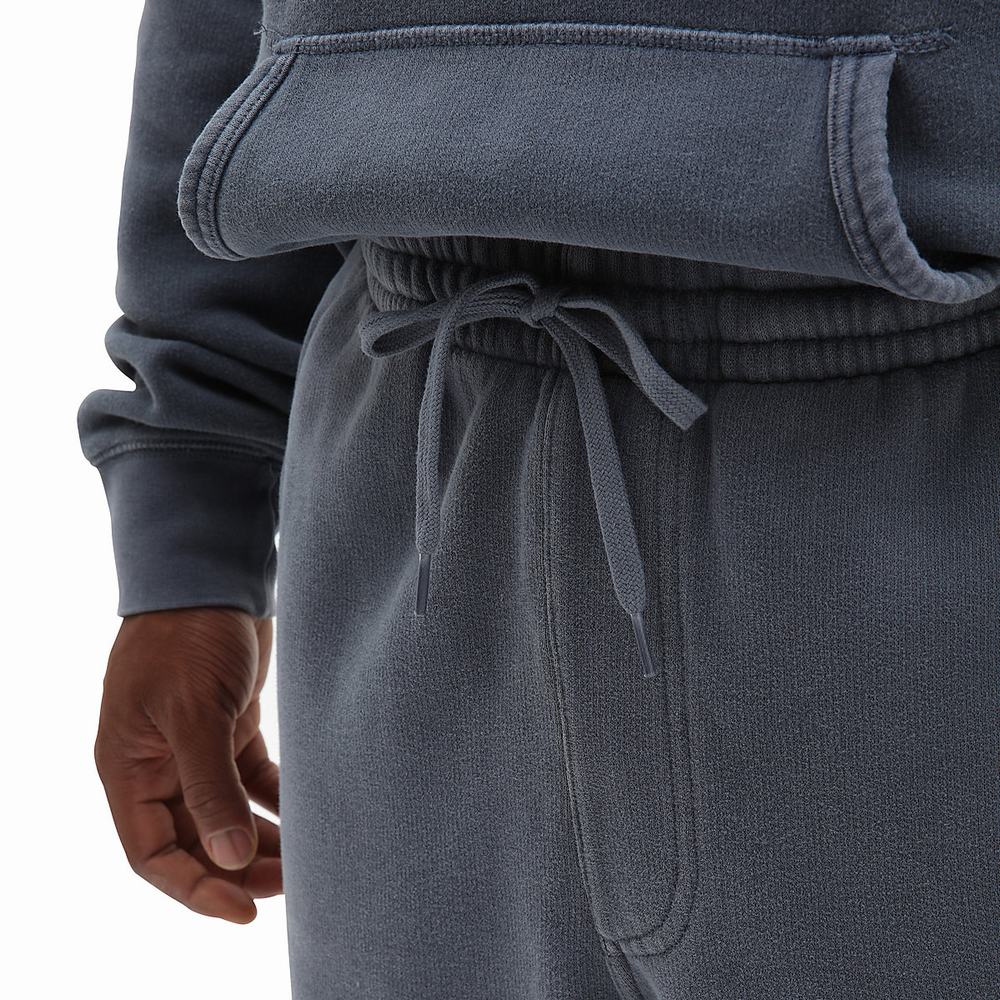 Men's Vans ComfyCush Wash Sweatpants Blue | USA58034