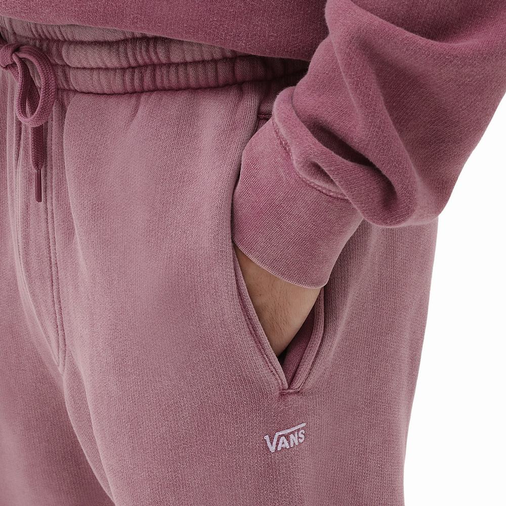 Men's Vans ComfyCush Wash Sweatpants Pink | USA80371