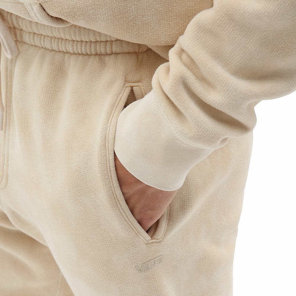 Men's Vans ComfyCush Wash Sweatpants White | USA07832