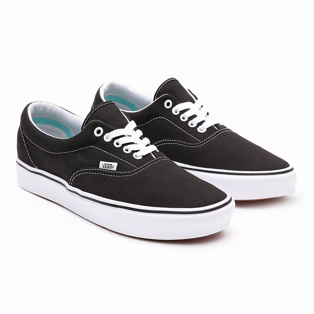 Men\'s Vans Comfycush Era Sneakers Black | USA20185