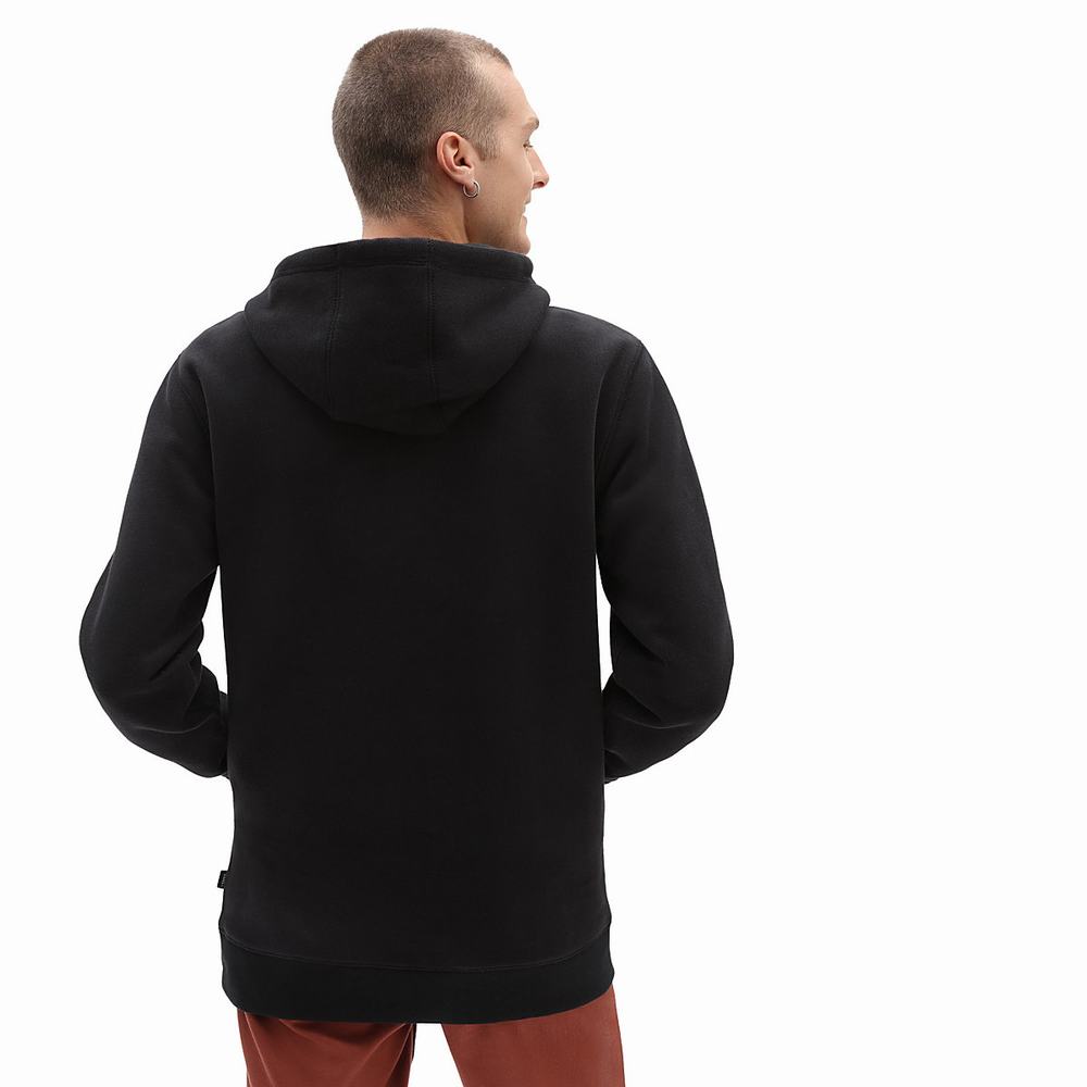 Men's Vans Comfycush Sweatshirts Black | USA32791