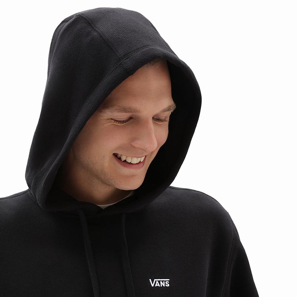 Men's Vans Comfycush Sweatshirts Black | USA32791