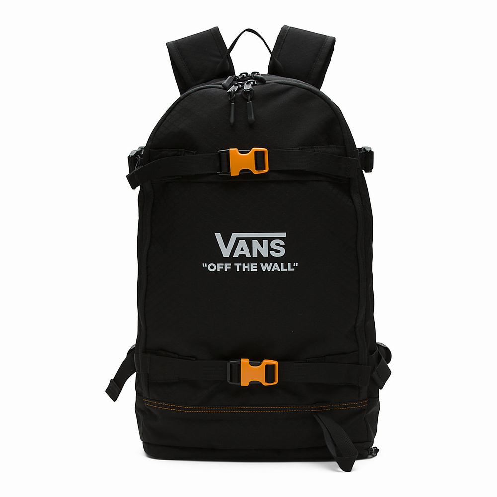 Men's Vans Construct Snowpack Bags Black | USA68139