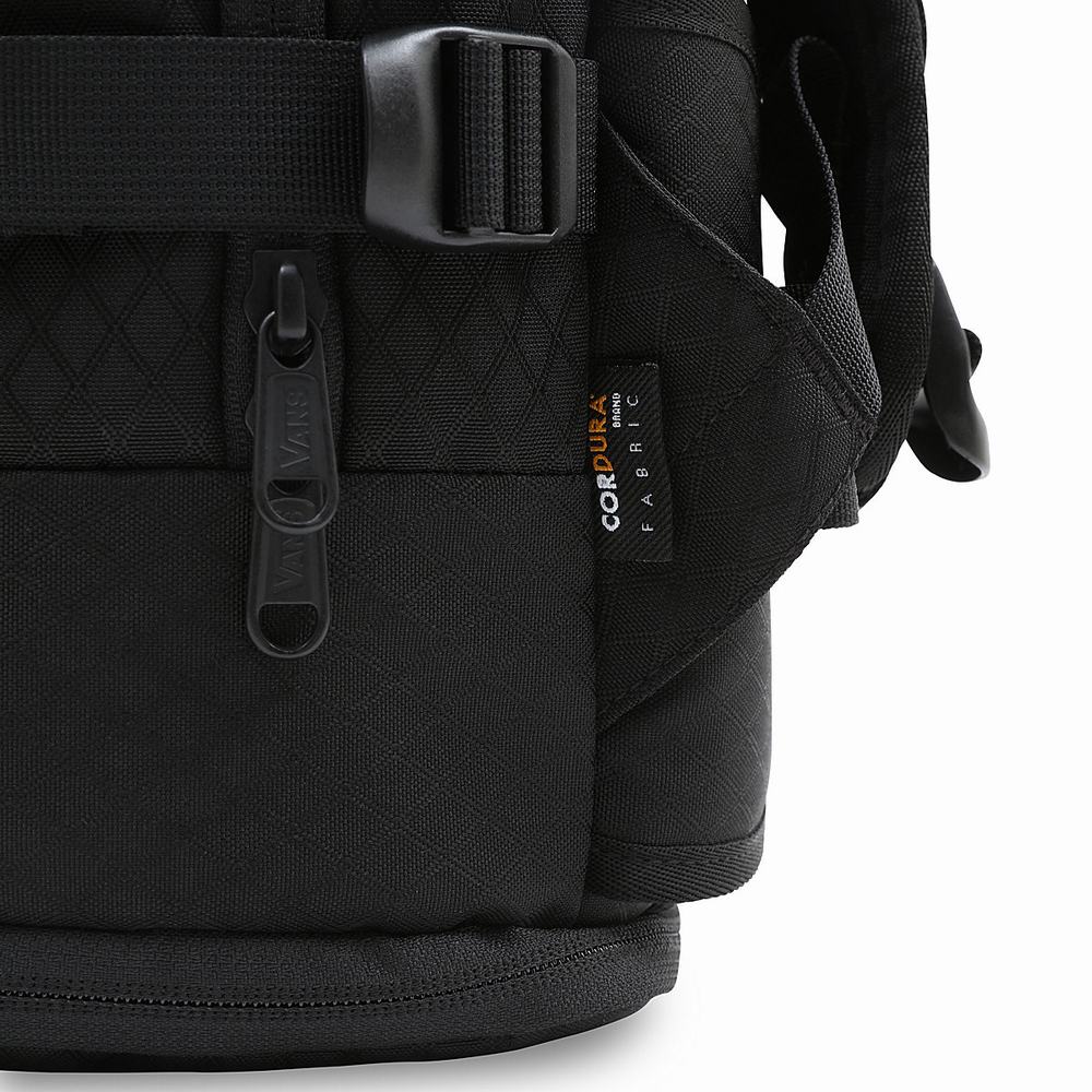 Men's Vans Construct Snowpack Bags Black | USA68139