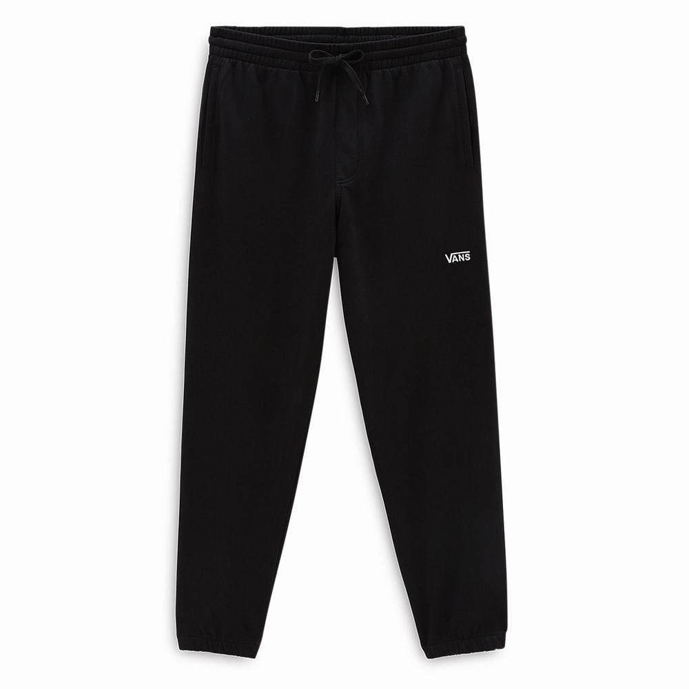 Men's Vans Core Basic Fleece Sweatpants Black | USA96147