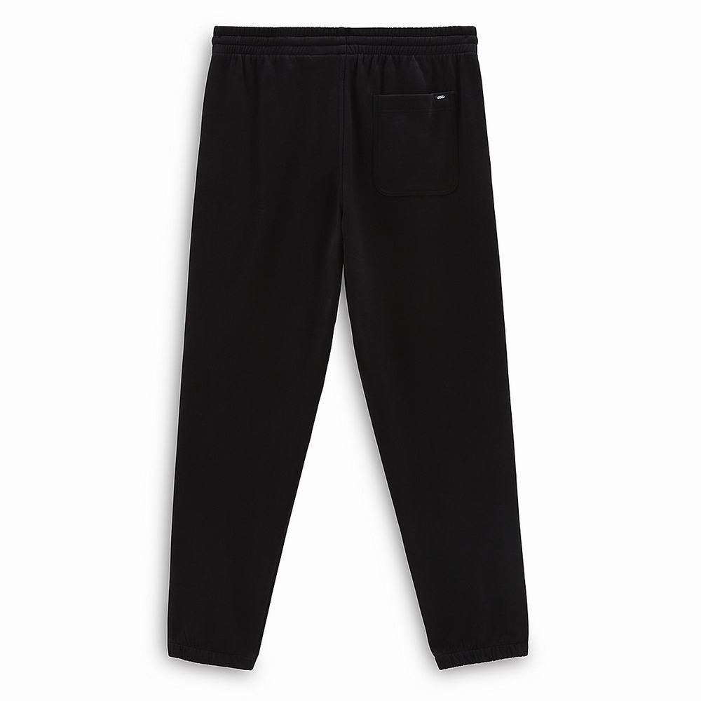 Men's Vans Core Basic Fleece Sweatpants Black | USA96147