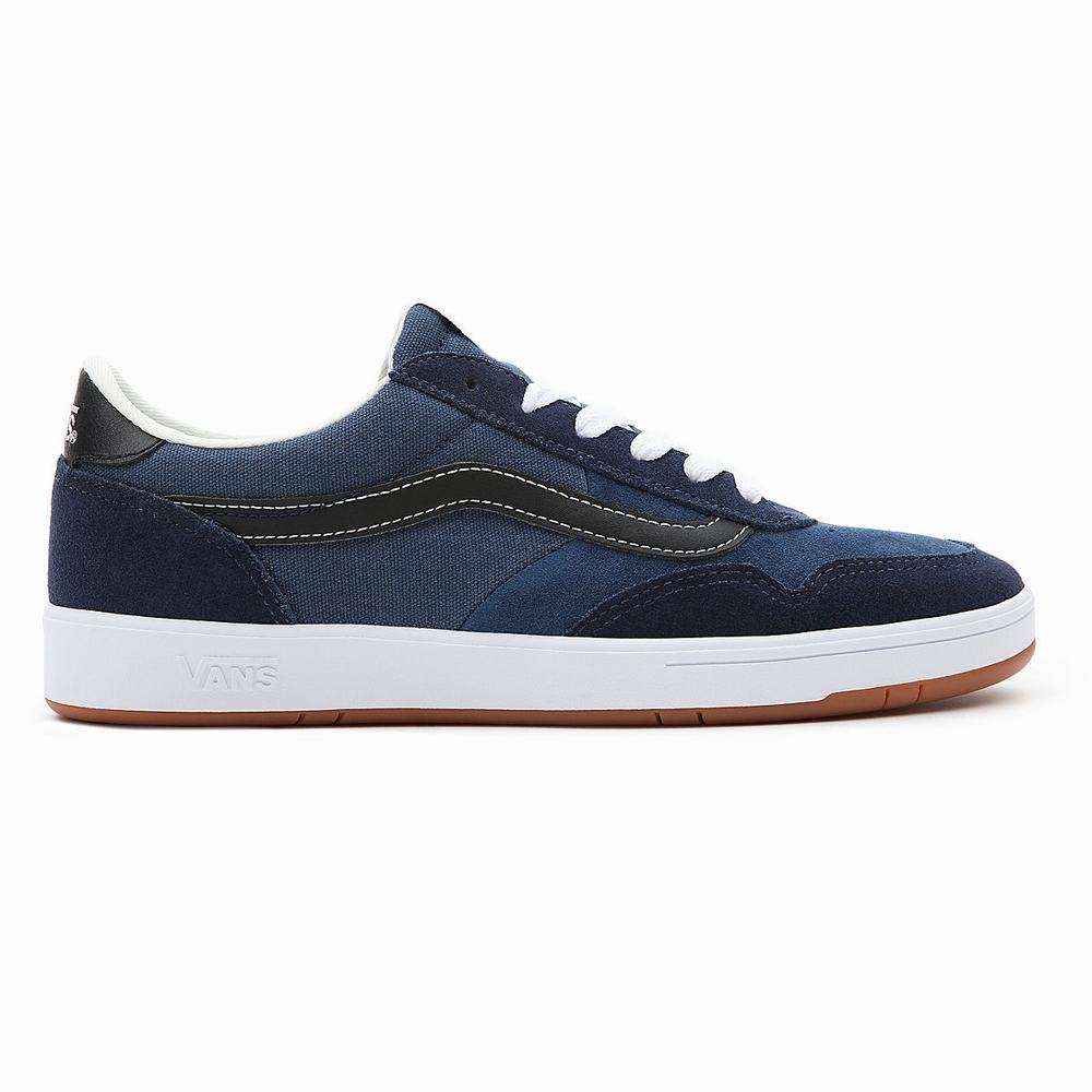 Men's Vans Cruze Too ComfyCush Sneakers Blue | USA32187